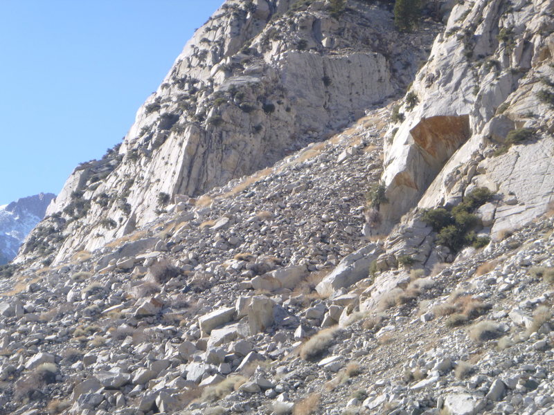 G.o.T crag next area to the left of the orange roof.