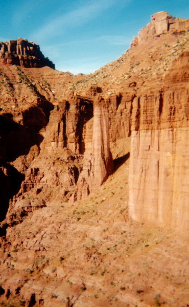 A scan of an old photo...Doric Column!