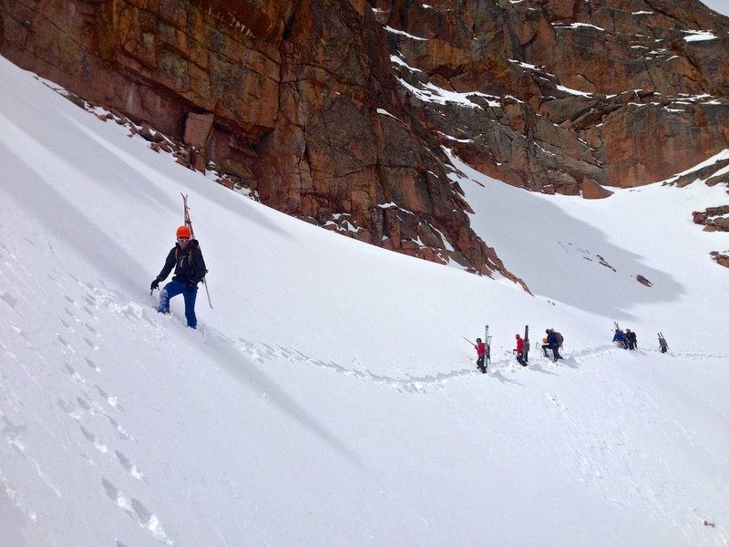 Superhighway on the Hero Traverse, 4/12/14. 