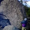 decent sized boulder