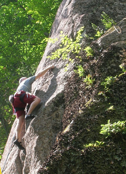 AP treat resurrection after three days of scrubbing and a new bolt at the crux!