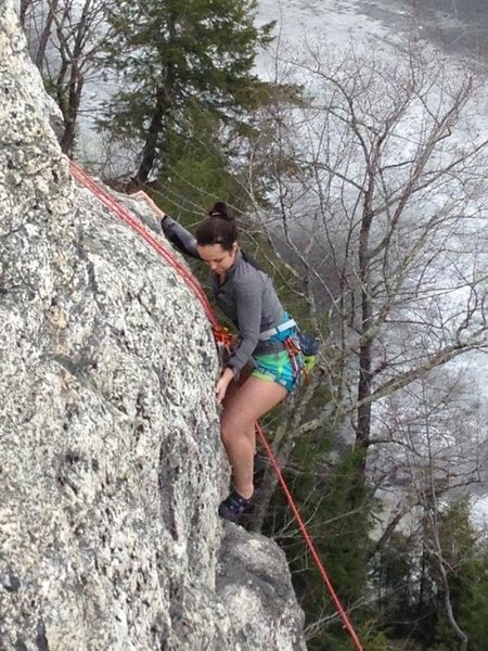 My first ever outdoor climb! 04-14-2014