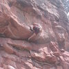 R L climb on Scarbox Trapper