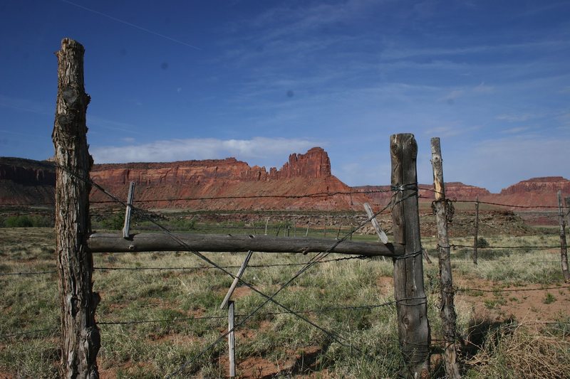 The Bridger Jack Mesa as seen from the Ranch.