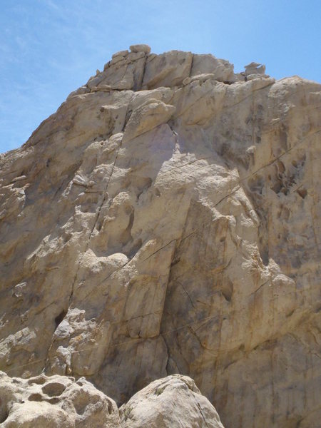 Rib Rock, west face.