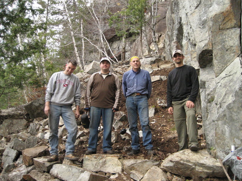 The club doing some terracing, trail maintenance and more.<br>
RIP Jean-Claude