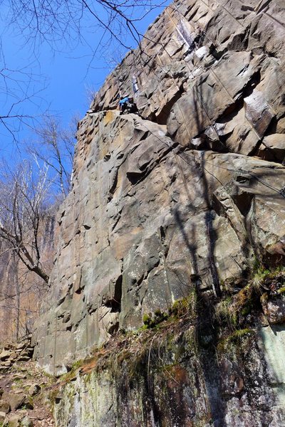 Nate Erickson having an encounter with Ramp of Death (wow!). May, 2014.