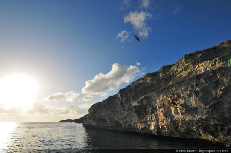 Hatchet Bay climbing