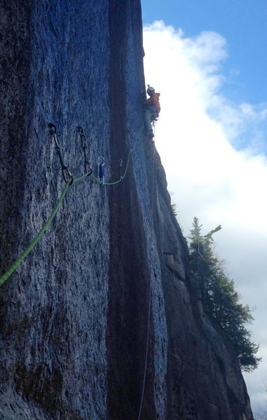 The hook traverse in early spring 