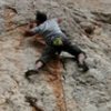 Angel moving through the super-bouldery part