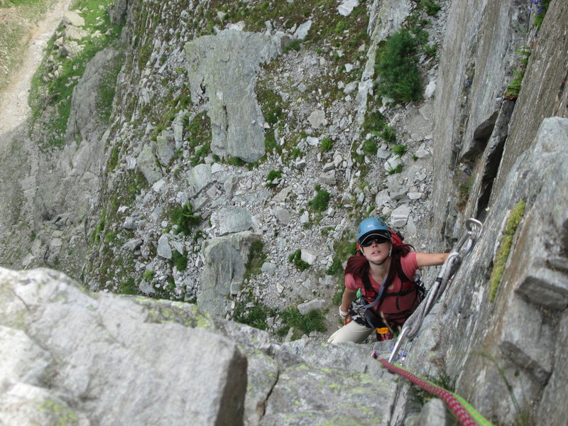 Near the summit