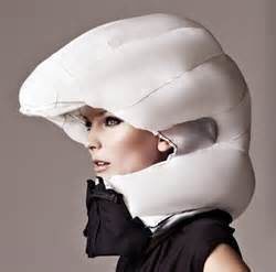 nothing says cool like an inflatable helmet