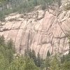 Bucksnort Slab as seen from the northeast.