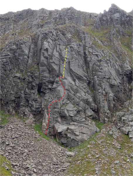 Route overview of The Magic Crack