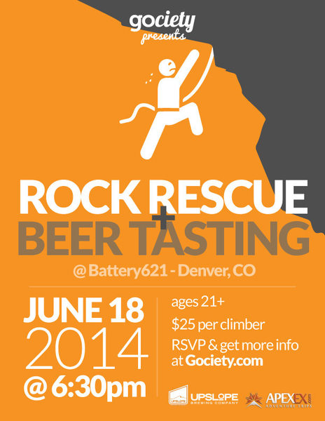 Rock Rescue & Beer Tasting