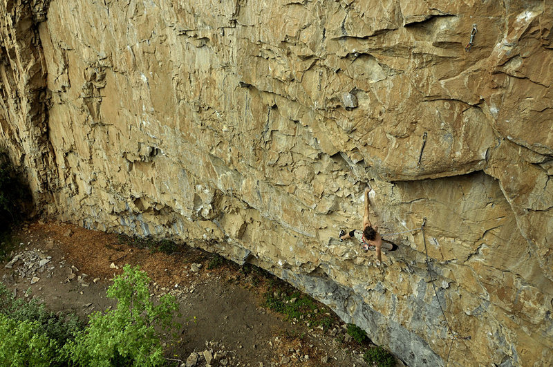 Darek Krol on Chicken Soup, 13b, Rifle, CO.