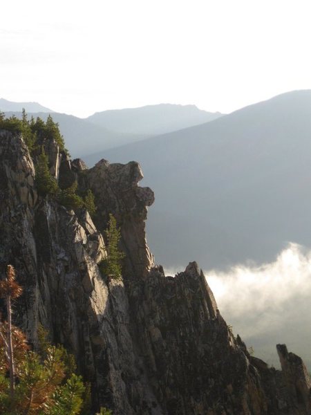 View east from the NW Ridge