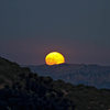 Friday the 13th [near] Full Moon from the Enlightenment Ridge Campsite.