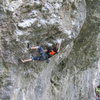 Victor in Master Blaster (5.13c/d).