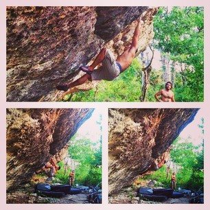 Siege Tactics V6 at Mckinney Falls