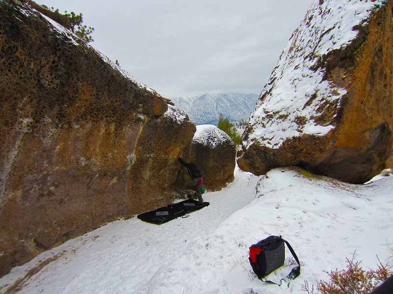 East Side. The Alcove in winter 2013