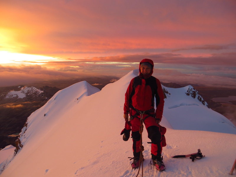 Huayna Potosi, 6088m, Bolivia