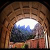 The Gorros seen from the Montserrat monastery.