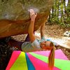 Courtney Ceran on "Static Reach" V8, Indian Rock Boulders