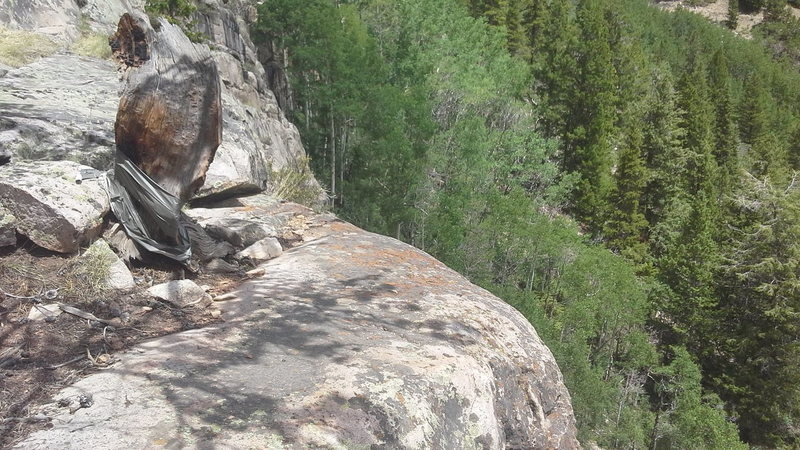 Anchor on east face of monitor