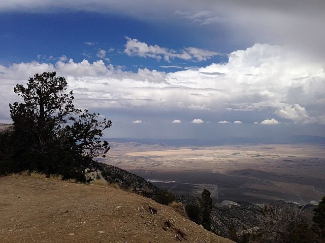 Lucerne Valley from Furnace Canyon (3N54), San Bernardino Mountains