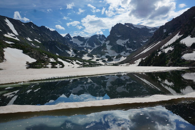 Lake Isabelle, one of the best chill day hikes around.