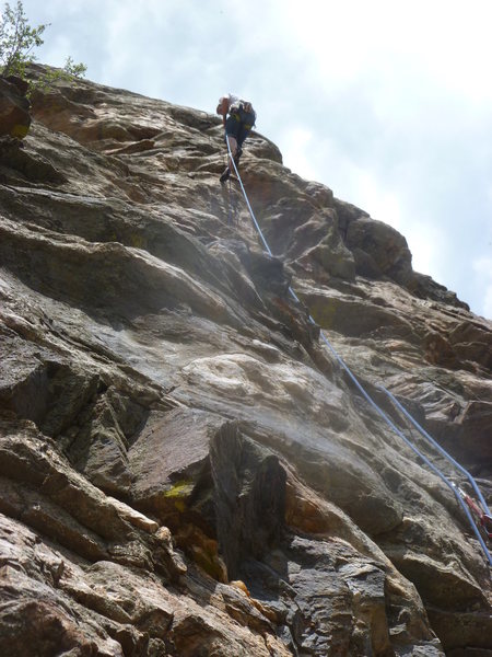 Mark coming down.