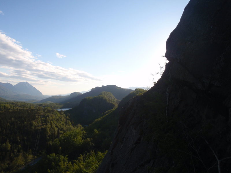 Another spectacular view of the Matanuska Valley.