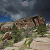 Cupcake Boulder, Vedauwoo.