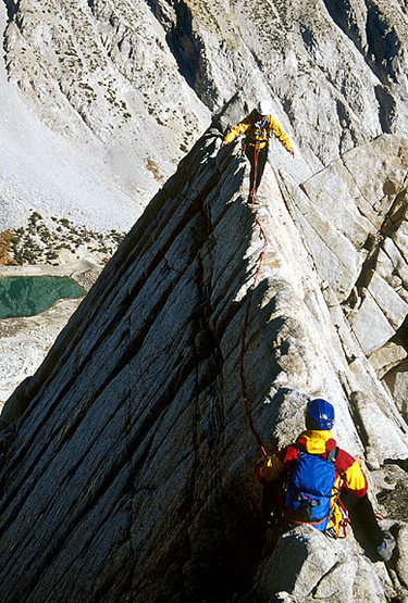 Toblerone Ridge in the Sierra's