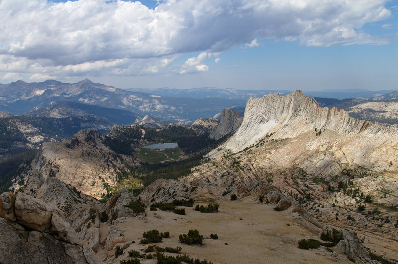 A view of Matthes Crest from Cockscomb