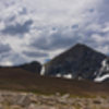 Mt. Dana, with some clouds starting to form.