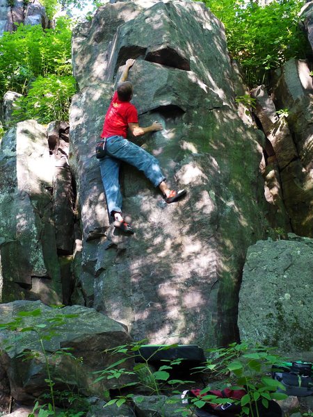 Pic 3 of 3, sequence, cool boulder problem