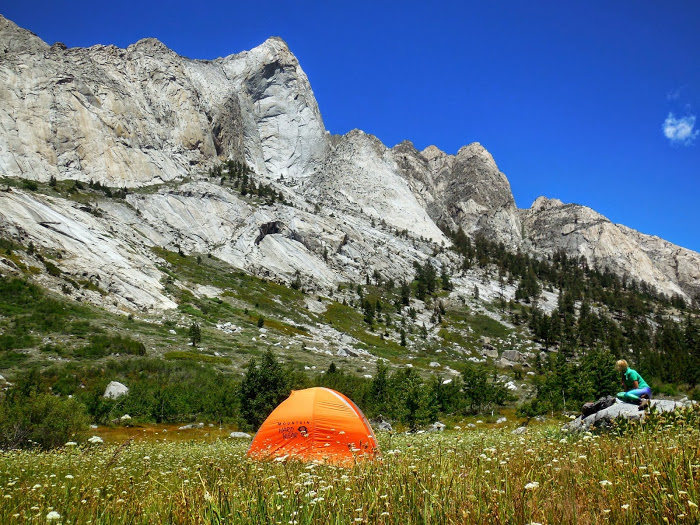 Castle Domes as seen from basecamp