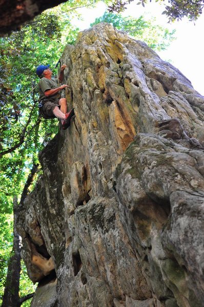 Mike Hernandez TRs "Rat-A-Puss" (5.10a)