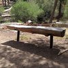 One of the numerous benches along the Siberia Creek Trail, Big Bear South 