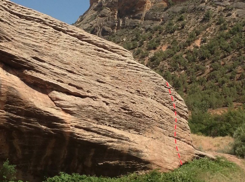 Close-up of the Spider Wall