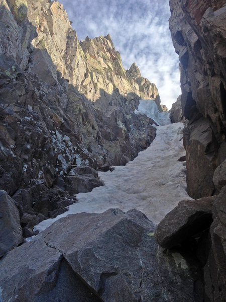 Pencil Thin Couloir.