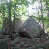 A look at the upper boulders.