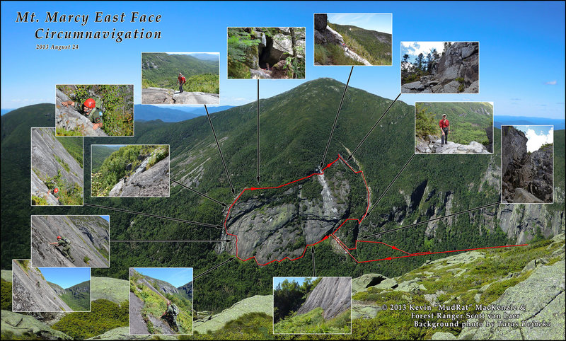 Marcy East Face Circumnavigation