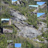 Haystack Mtn. Slide (south of Haycrack route). This is the southern of 2 conjoined slides in Panther Gorge.