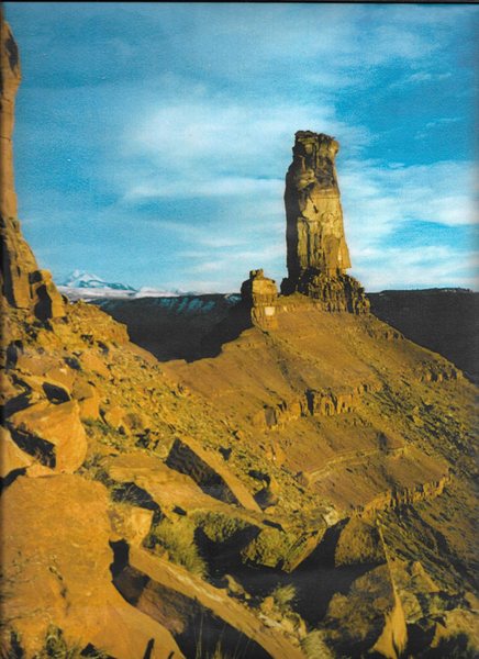 Castleton Tower from the base of The Priest