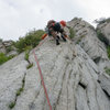 Pitch 1 Swiss Arete on The Guardian