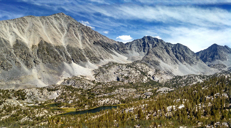 Mt Morgan (South) + Little Lakes Peak + Rosy Finch peak