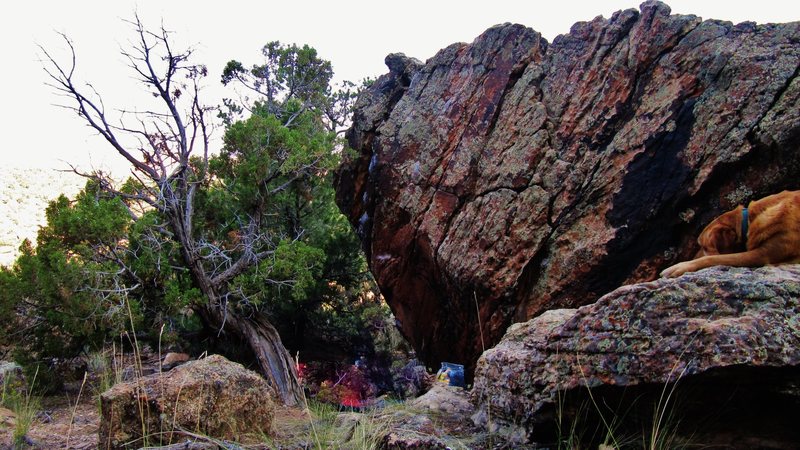 Native's south face.